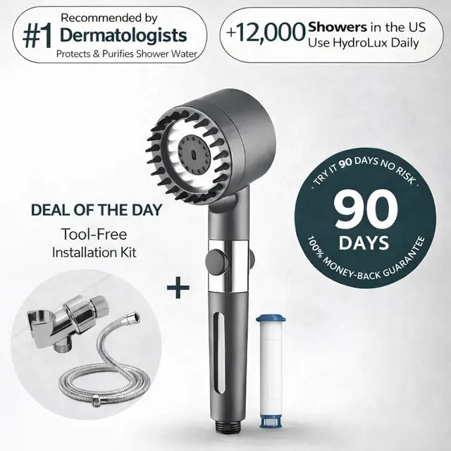 AquaPure™ – High-Pressure Filtered Shower Head