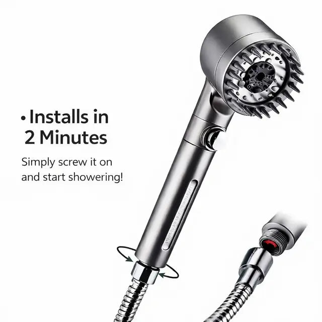 AquaPure™ – High-Pressure Filtered Shower Head