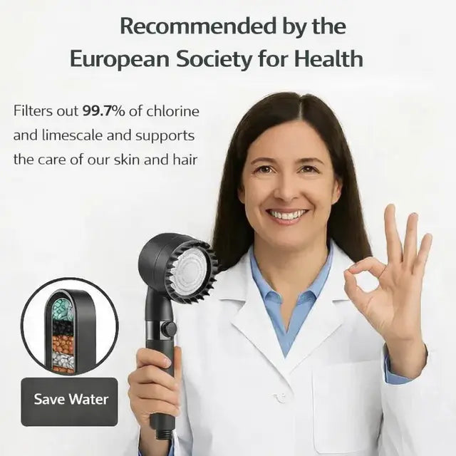 AquaPure™ – High-Pressure Filtered Shower Head